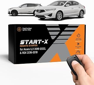 Start-X Car Remote Starter Kit for Acura ILX (2016-2022) & RDX (2016-2018)