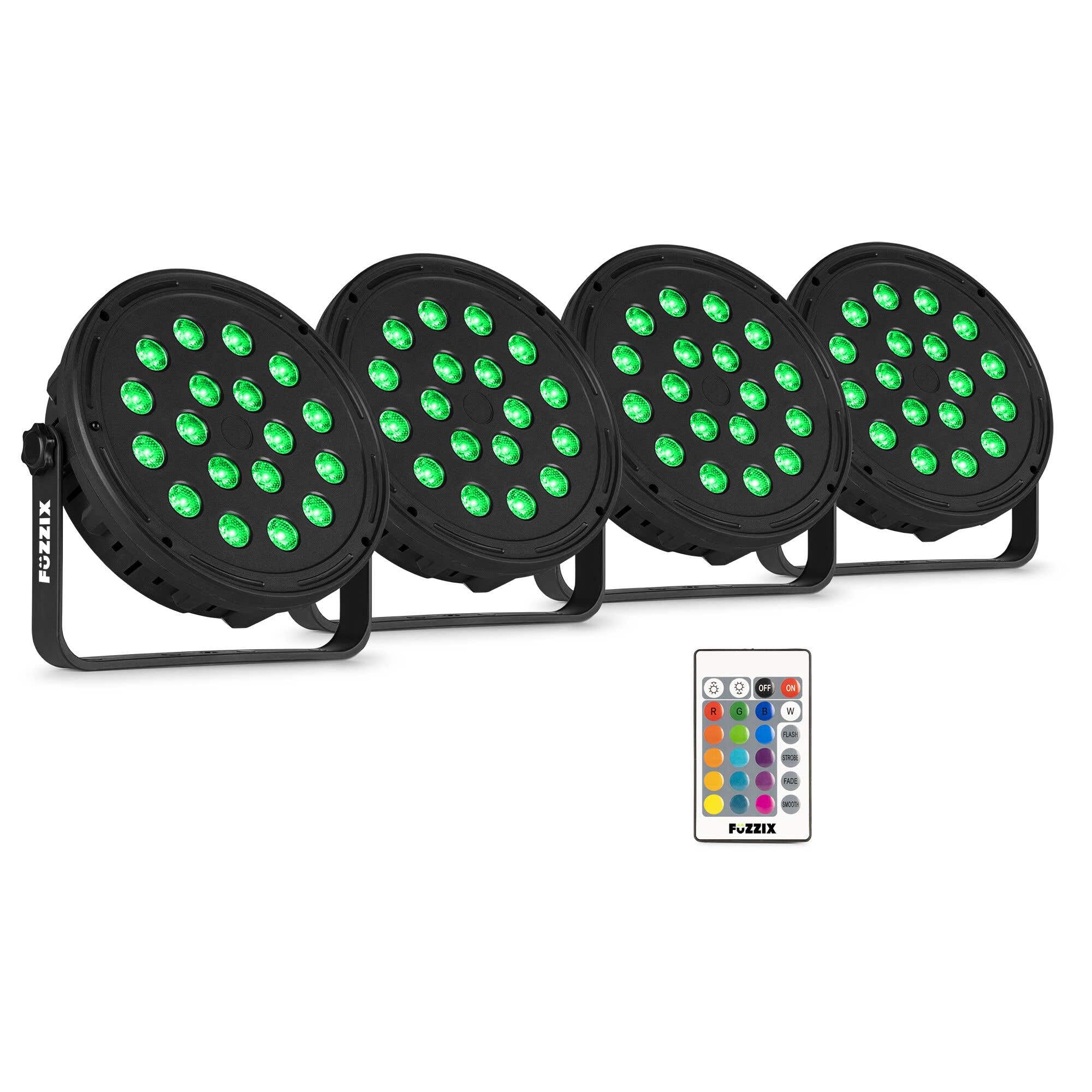 Fuzzix Comet M16 kit iluminación DJ party LED