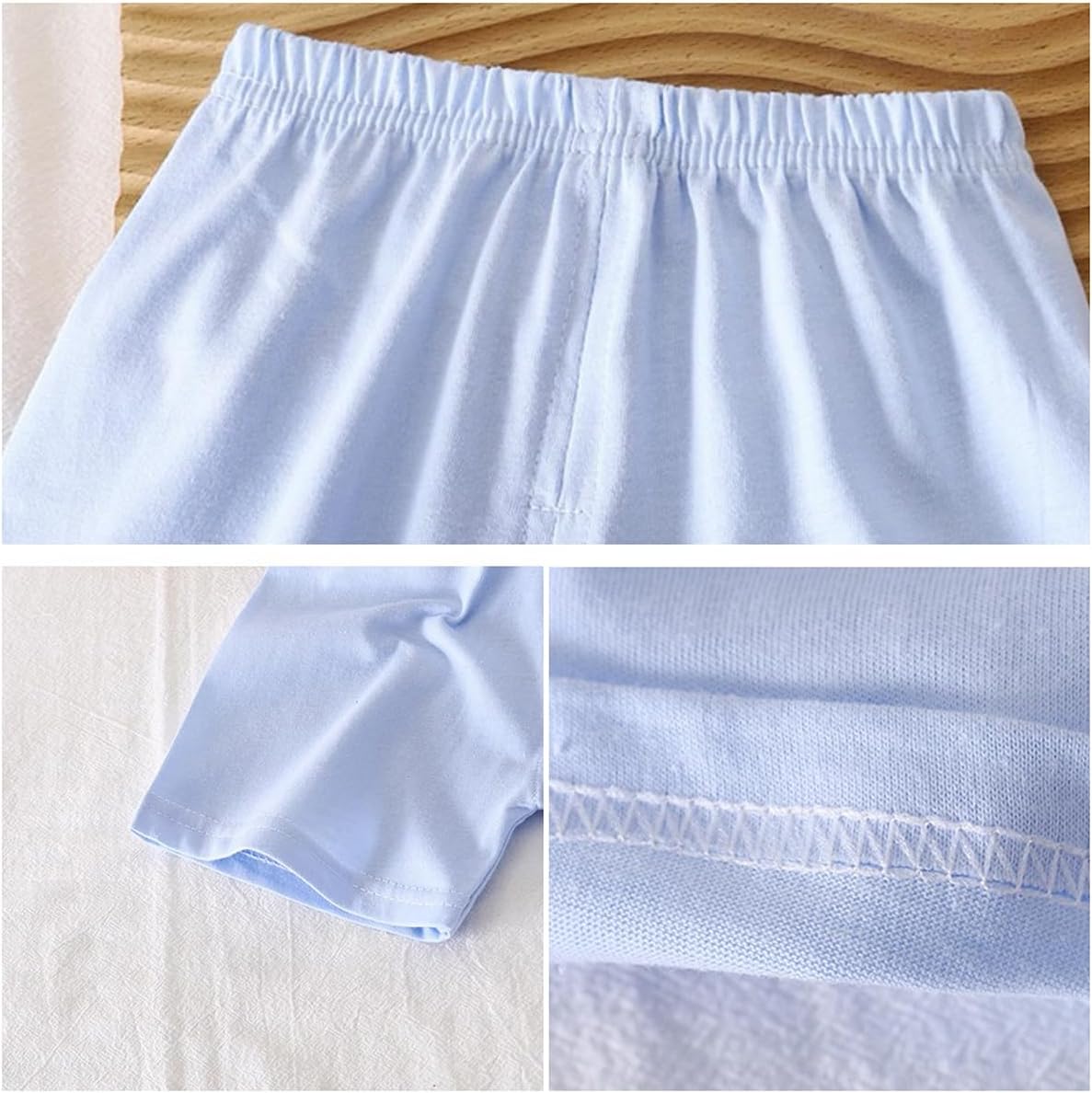 Toddler Shorts for Baby Boys Cotton Elastic Waist Shorts with Cartoon Print 6 Pack Toddler Baby Boy Summer Clothes 6M-5T - Image 4