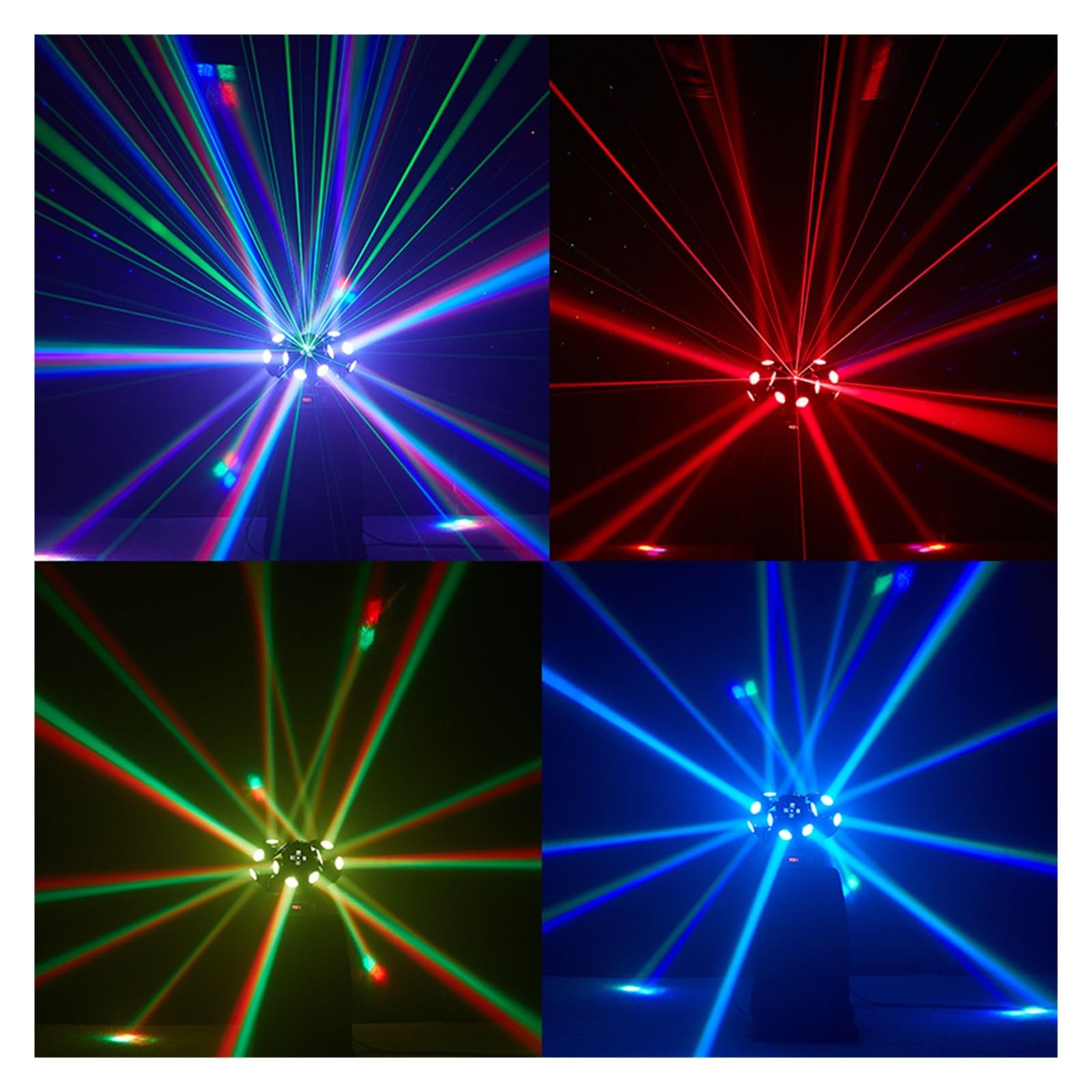 Luce a testa mobile rotante da discoteca per KTV, sala da ballo, matrimonio DJ Party e illuminazione da palcoscenico