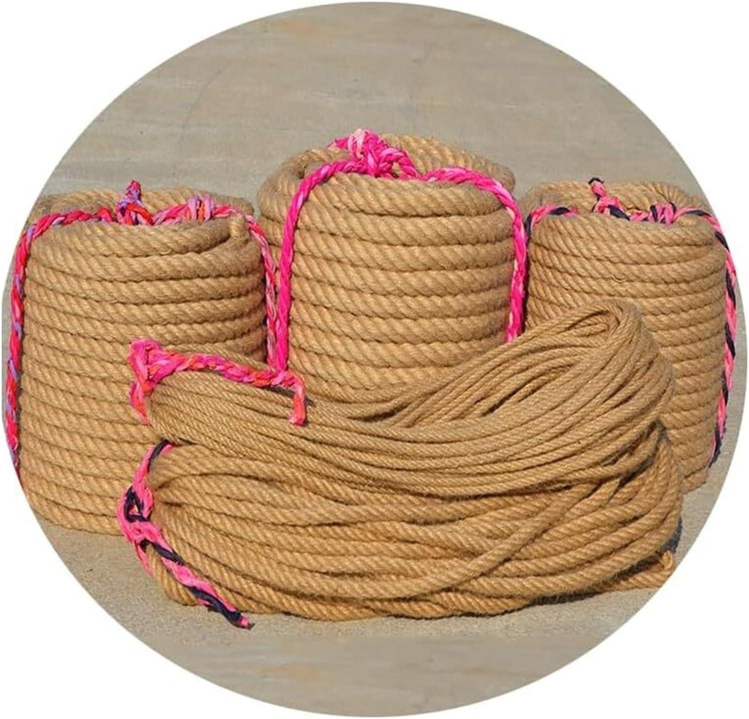 Strong Hemp Rope，Thick Jute Rope 16mm 20M
