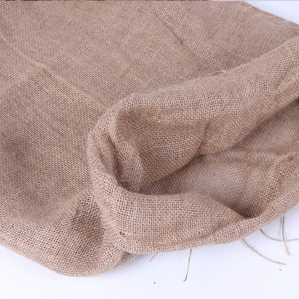 Yardwe Paquet de 5 Sacs de Pommes de Terre Et de Légumes de de 40 Cm X 60 Cm Sac de Jute Adapté Aux Pommes de Terre Aux Légumes à La Protection des Plantes Et à La