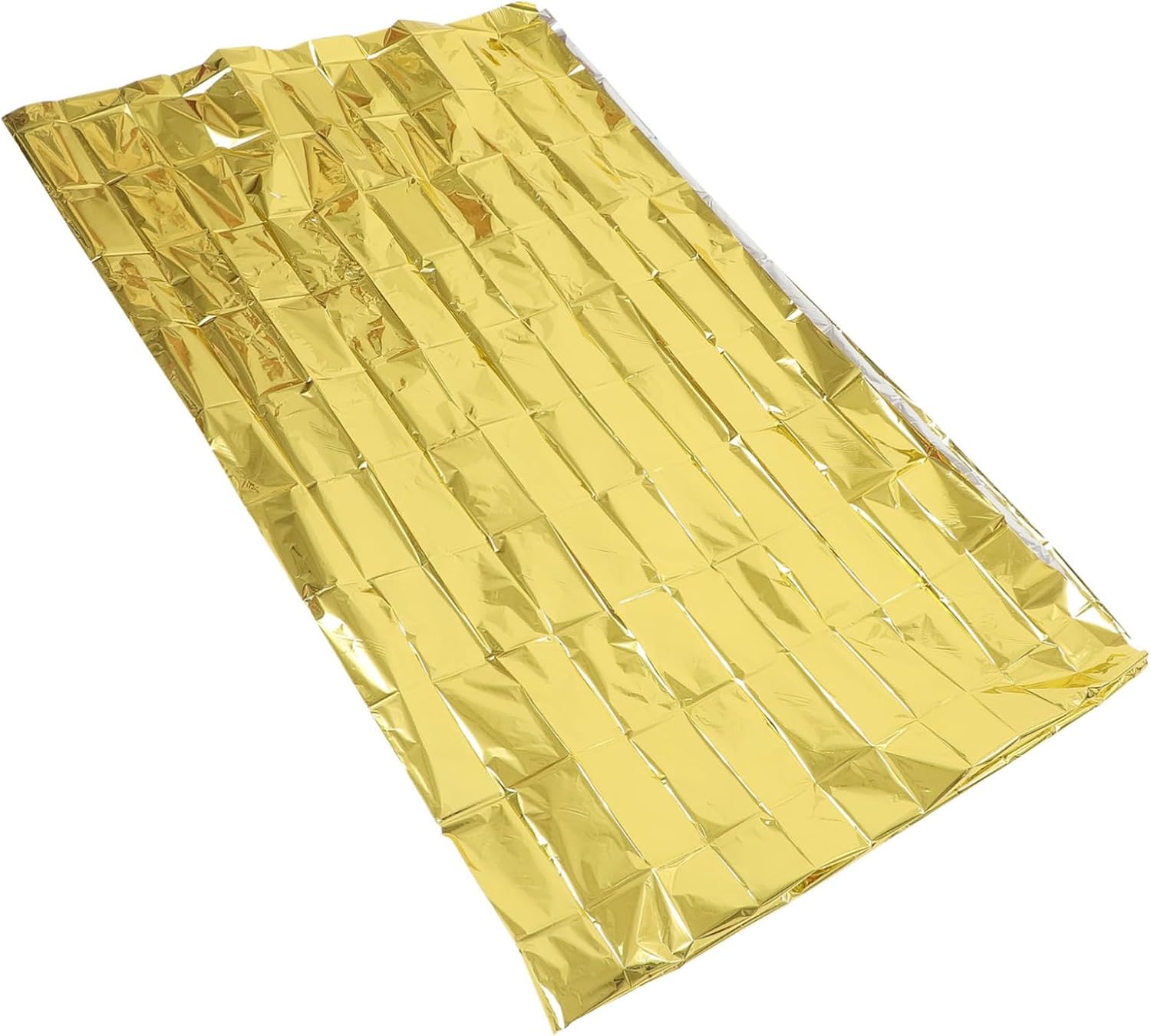 10pcs Emergency Survival Blanket Windproof Rescuing Blanket for Outdoor Adventures Camping and Emergency Preparedness