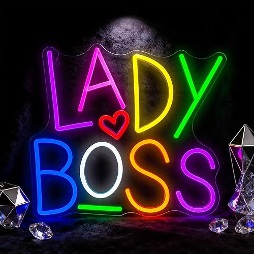 Miniatura 9 de Letrero de neón LED con luces de neón para decoración de pared, alimentados por USB, letreros de neón LED para decoración de habitaciones (Favorita)