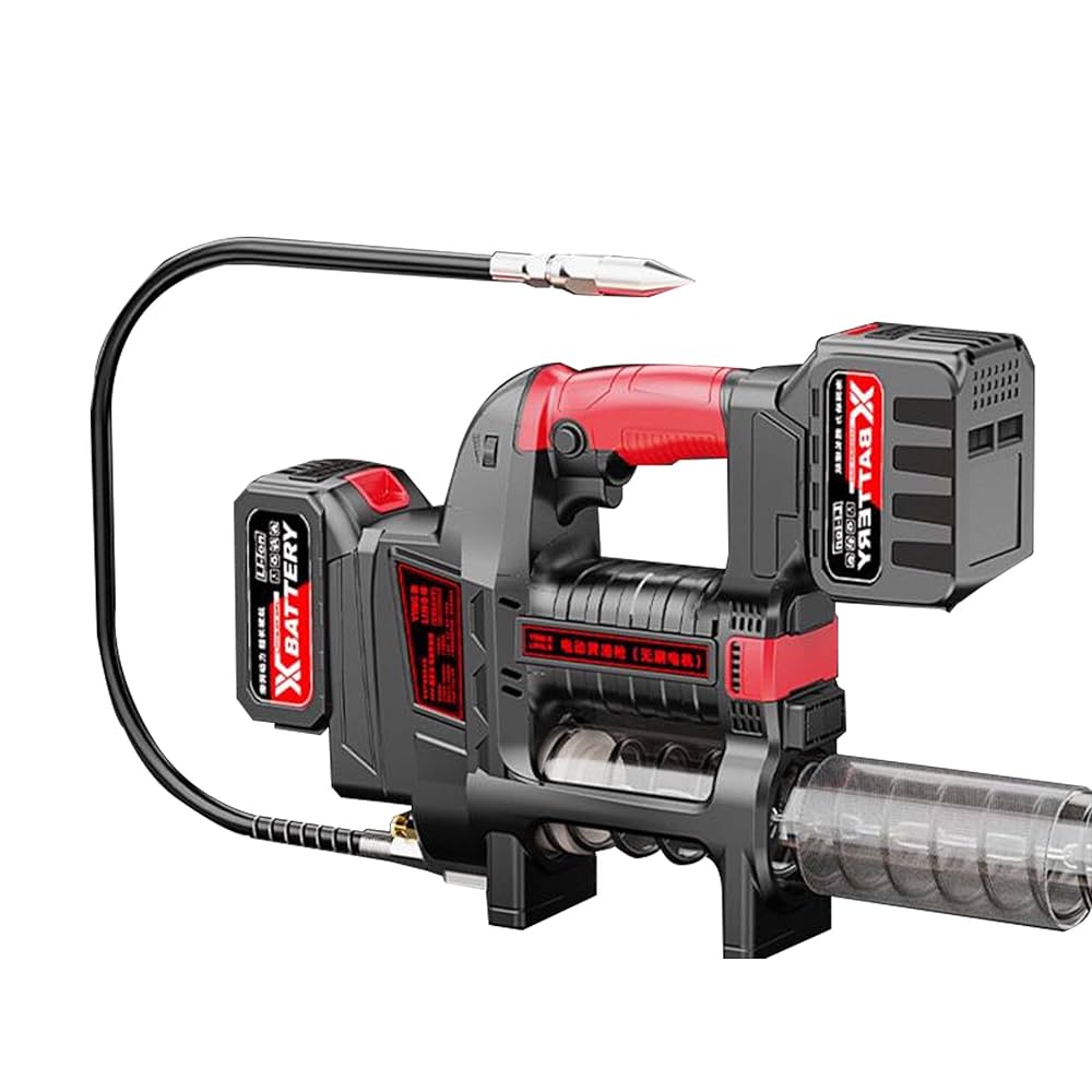 Amazon | FOVNY 電動式グリースガン 充電式24V 12000PSI 高圧