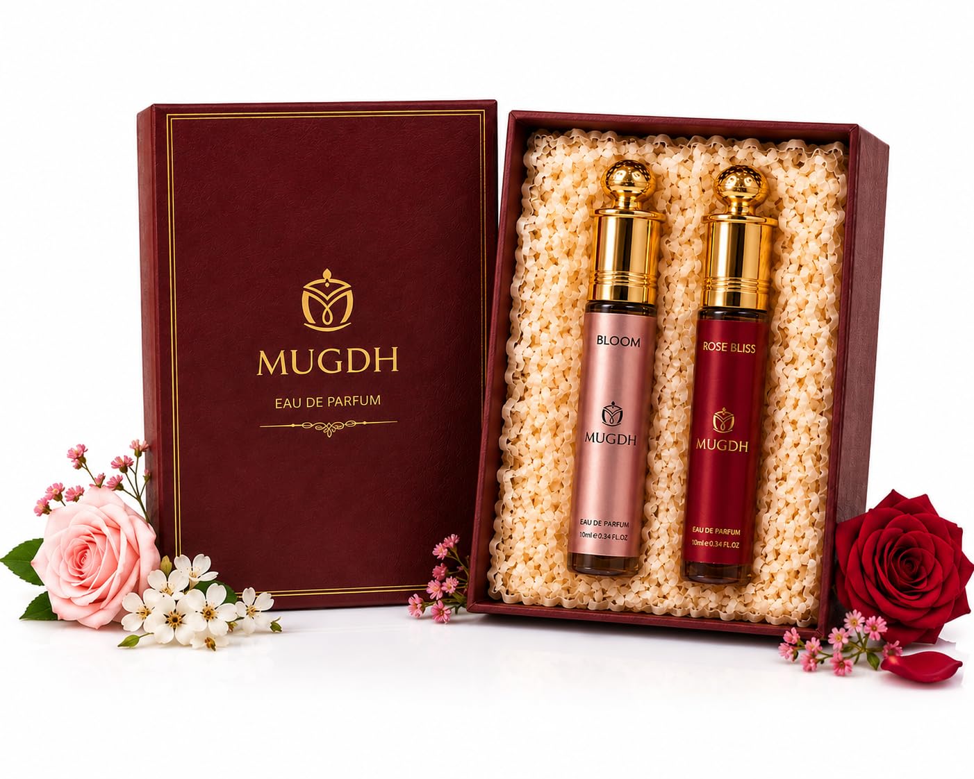 Unisex Adult bloom & Rose bliss Perfume Oil, 2x10 Ml Attar-image-29