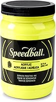 Vista 6 de Speedball 004657 Tinta acrílica para serigrafía, 32.0 fl oz, 32 onzas líquidas, color negro