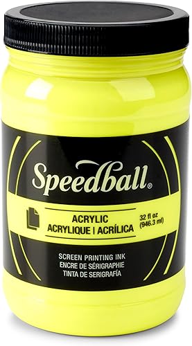 Miniatura 6 de Speedball 4640, tinta acrílica de impresión de pantalla, bote de 32 onzas, altura de 3.63 pulgadas, ancho de 3.63 pulgadas, longitud de 6.13 Blanco