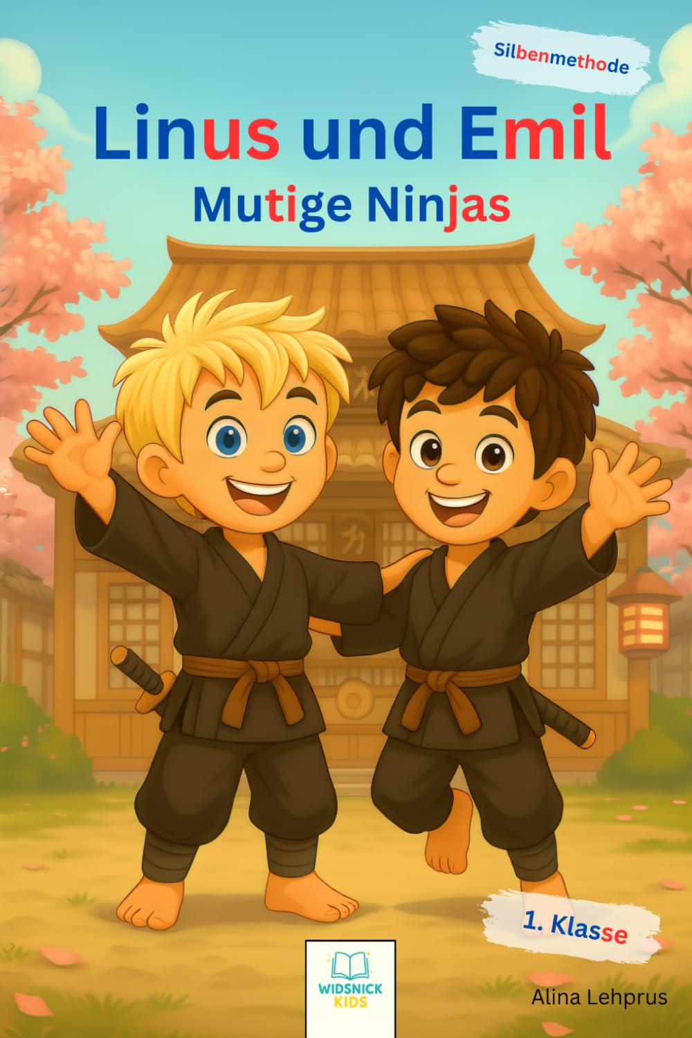 Linus und Emil - Mutige Ninjas: Ein Erstlesebuch mit der bunten Silbenmethode – Spannendes Ninja-Abenteuer für Kinder ab 6 Jahren