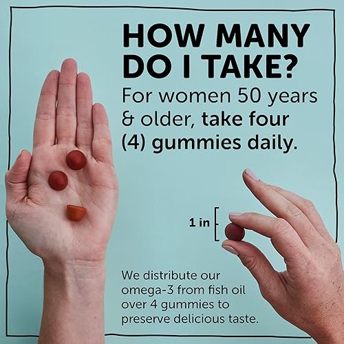 Miniatura 4 de Smartypants Multivitamínico 50 Plus para mujer vitamina C D3 y zinc para la inmunidad luteínazeaxantina para la salud ocular COQ10 para la salud del