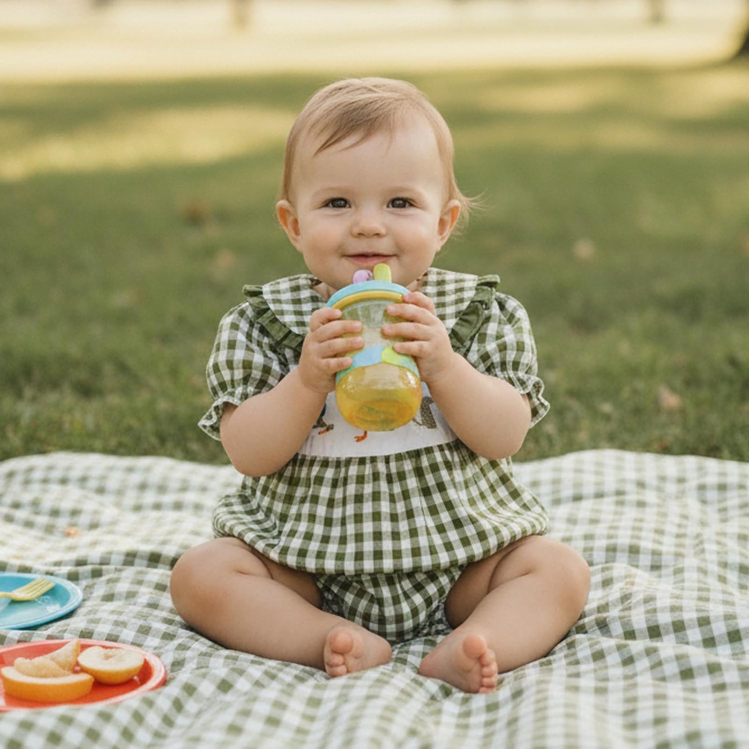 Giraropa Newborn Baby Girl Clothes Summer Smocked Bubble Romper Bodysuit Embroidery Short Sleeve Onesie Cute Infant Outfits - Image 3