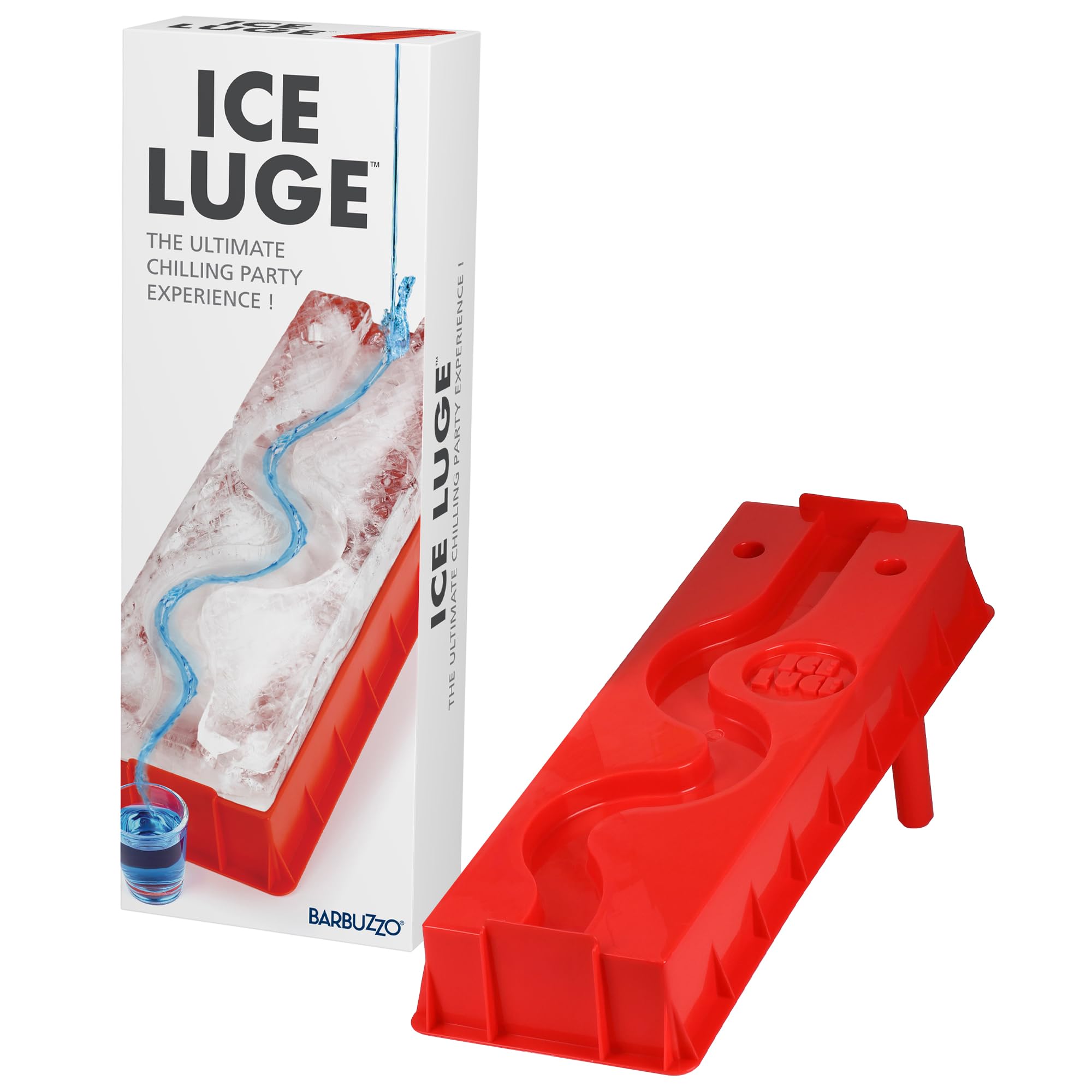 Reusable Ice Luge Mold – Freeze and Serve Chilled Drinks in 24 Hours – A Perfect Centerpiece for Any Party, Gathering, or Special Event -Gift Idea for Birthdays, Holidays, and More