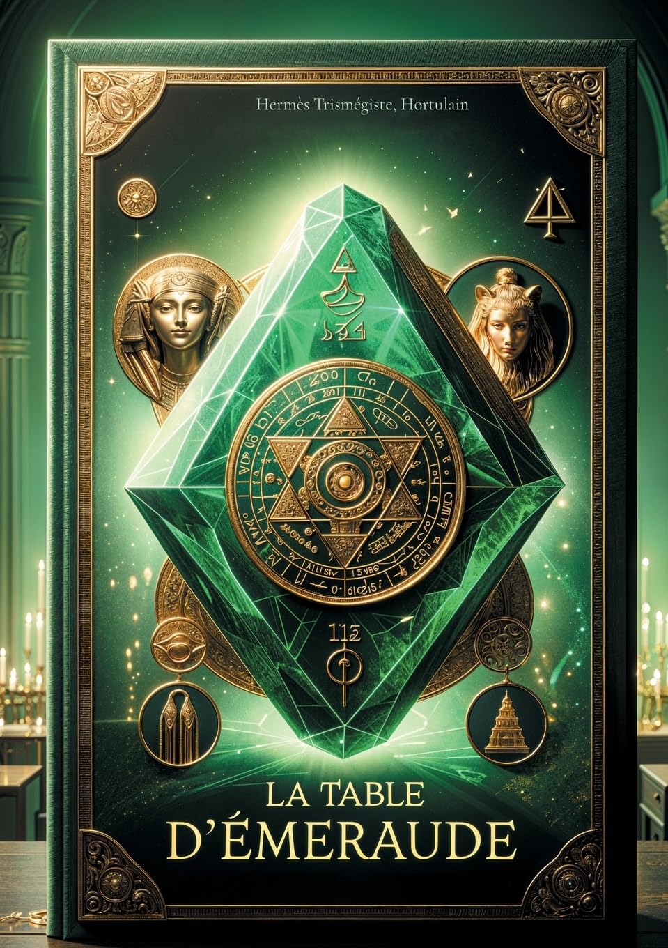 La Table d'émeraude: Découvrez les secrets de l'univers et de la transmutation alchimique dans ce texte fondateur attribué au légendaire Hermès Trismégiste