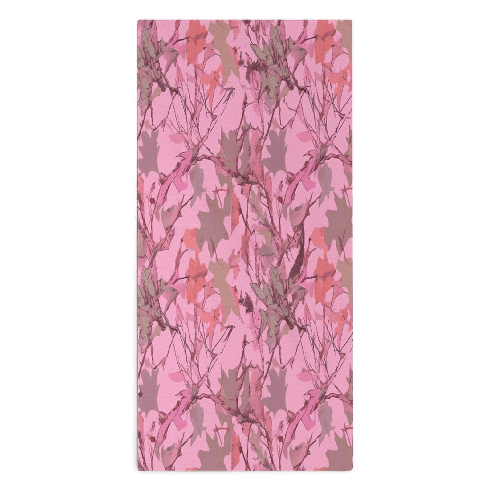 VstaDank Pink Leaves Camo Towel Quick Dry Absorbent Towels for Beach Thin Soft Lightweight Travel Bath Towel Sand Free Super Microfiber Face Towels for Sport Bath Adults