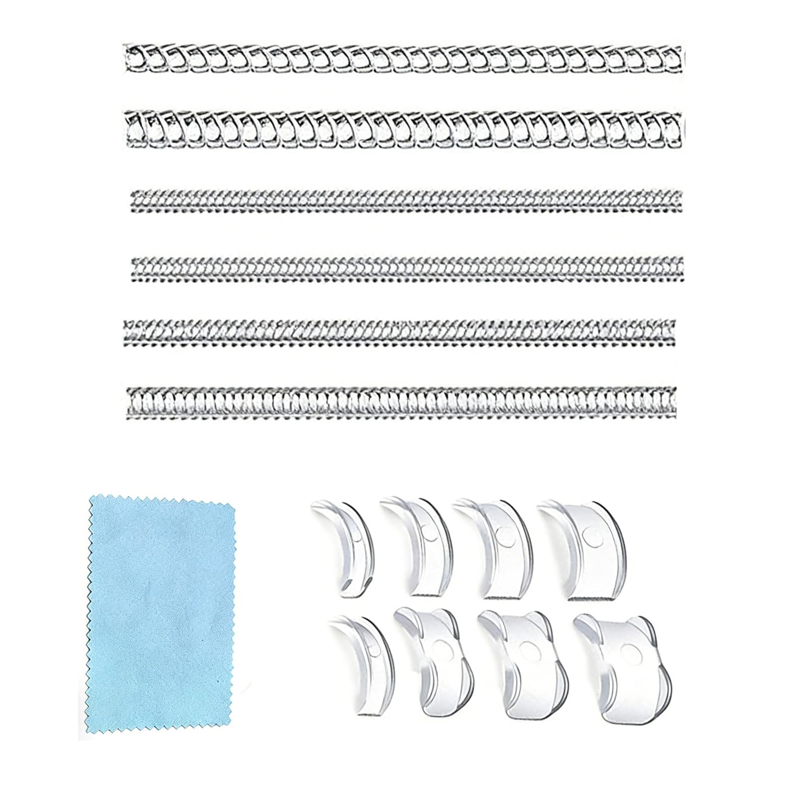 Ceegeww Women's 1Set Of 15 Pcs Ring Adjuster For Loose Rings, Ring Clips To Make Rings Smaller, Make Ringsmaller Without Resizing, Ringspacer, Invisible Tightener To Makes Ringssmaller For And Men