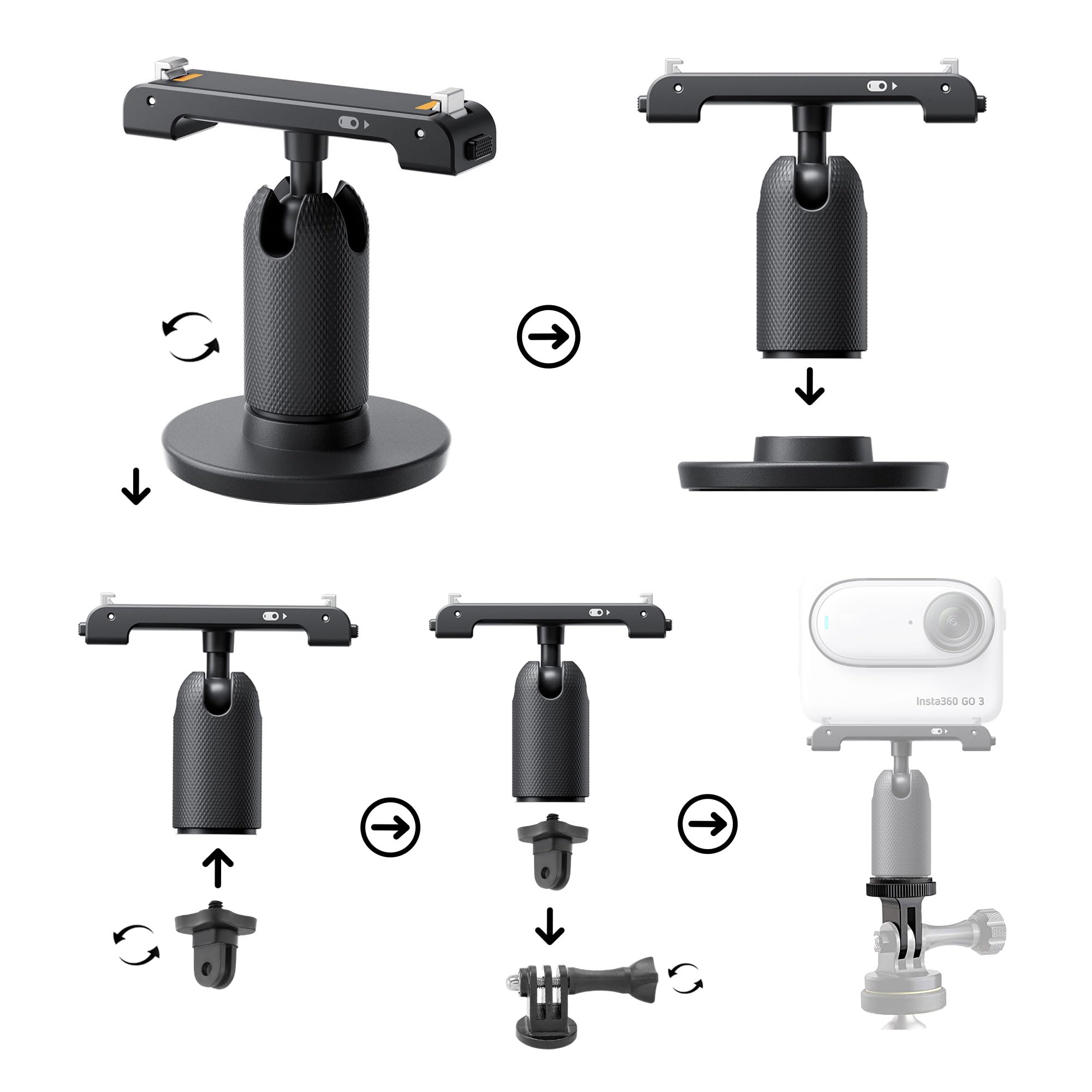 Amazon.com : Insta360 GO 3S (Black) 128GB Tiny Mighty 4K Action