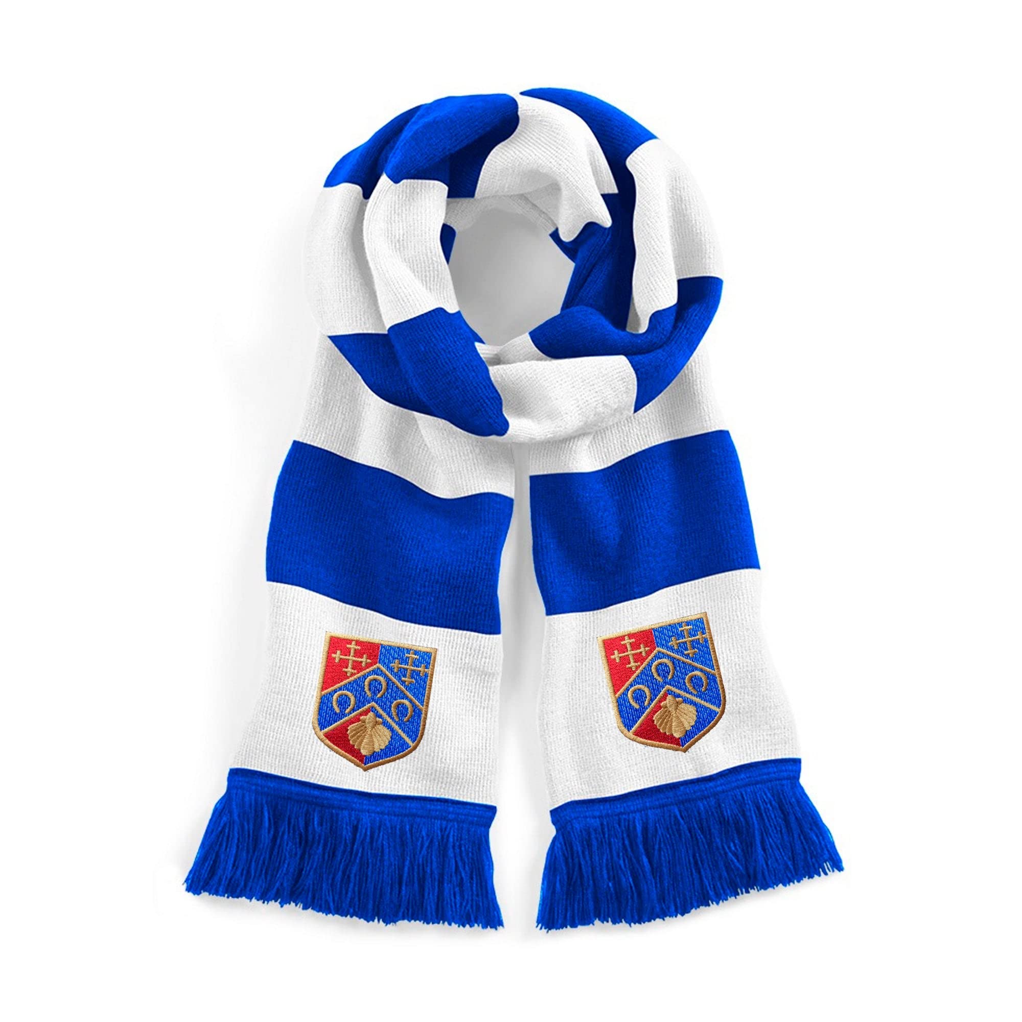 Queens Pk. Rangers 1953 Retro Traditional Football Scarf Embroidered Logo