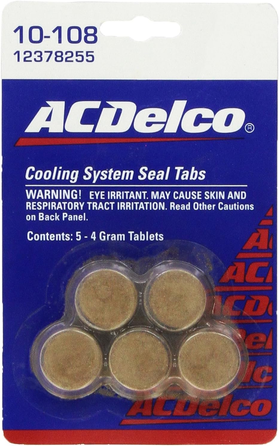 Genuine GM (12378255) Fluid 3634621 Cooling System Seal Tablet - 4 Grams