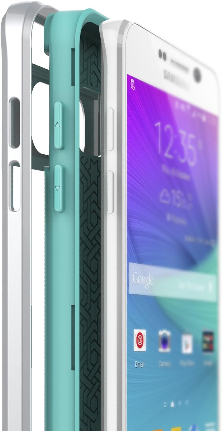 Caseology Wavelength for Galaxy Note 5 Case (2015) - Stylish Grip Design - Mint Green