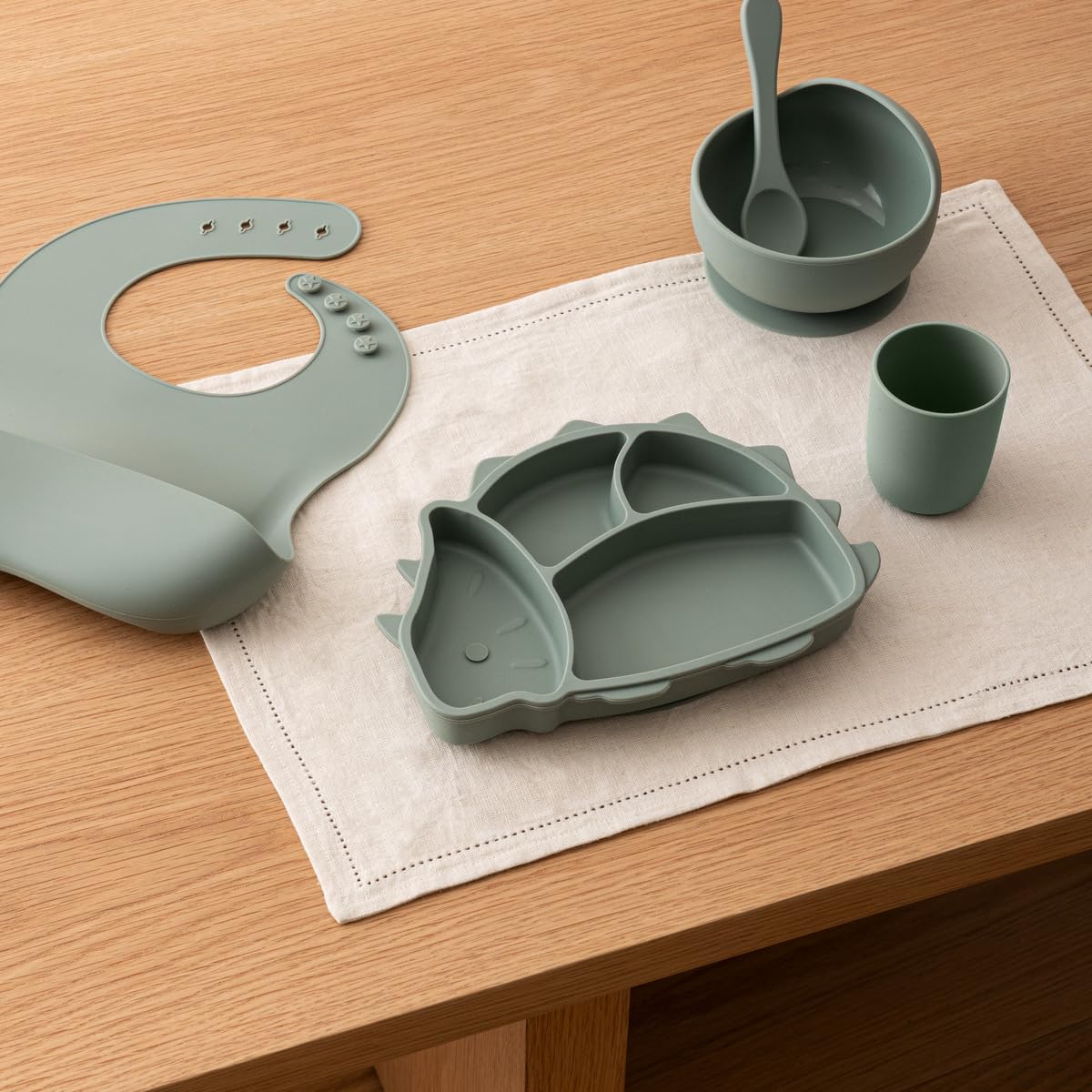 Atmosphera - Set Repas 5 pièces yum Vert