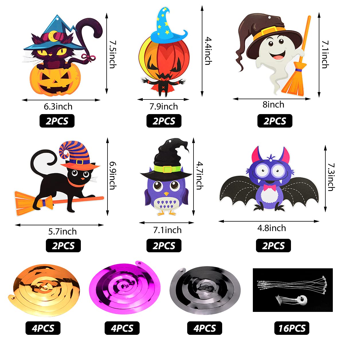 32 Piques à Fruits Halloween – Motifs Citrouille, Fantôme, Chauve-souris… Pour Décorer Buffets Et Goûters - 11