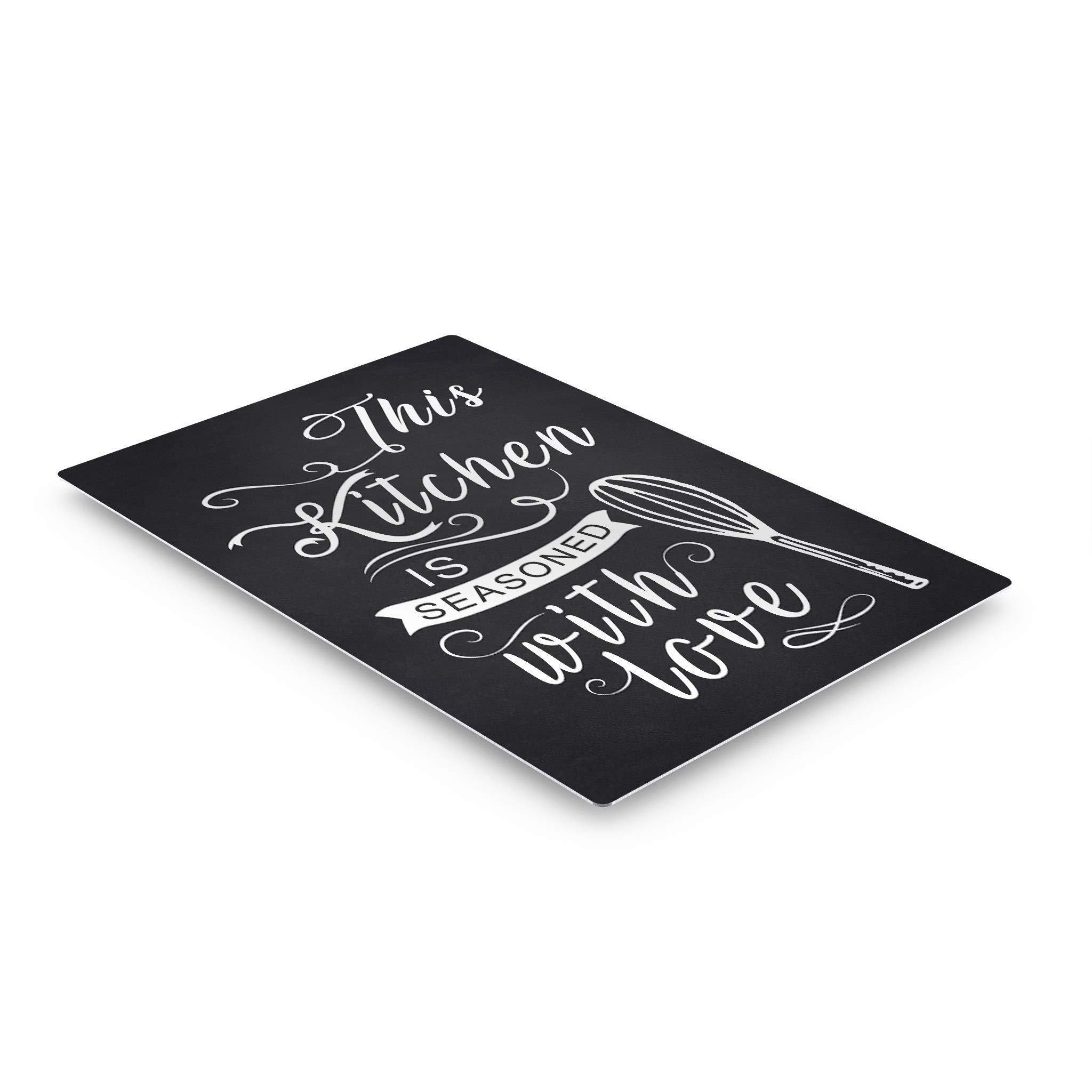 Amazon.com: Smile Art Design This Kitchen is Seasoned with Love