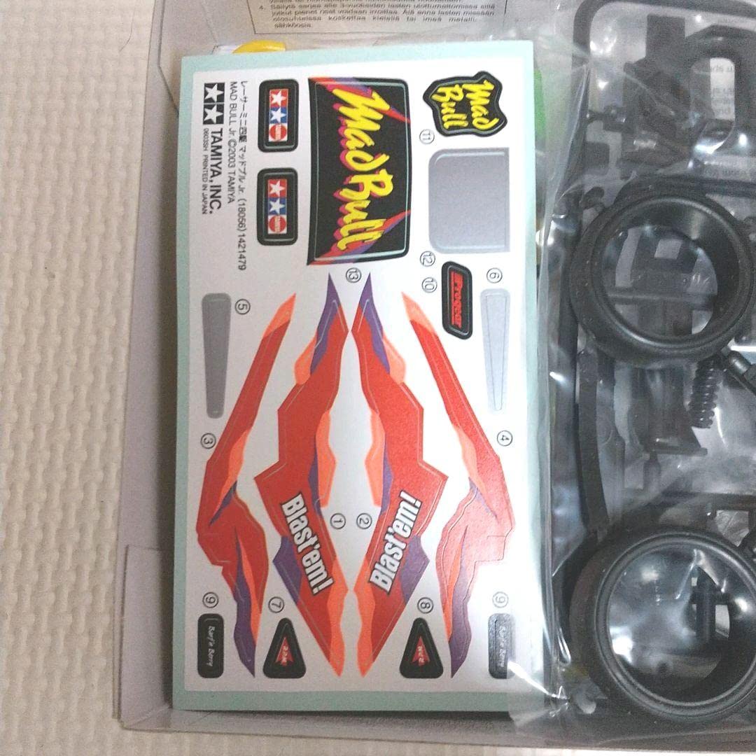Tamiya 18056 Mini 4WD MAD BULL Jr. – Échelle 1/32 – Neuf En Boîte