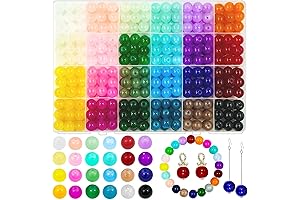 10mm Glass Beads - Jewelry Making Masterpiece