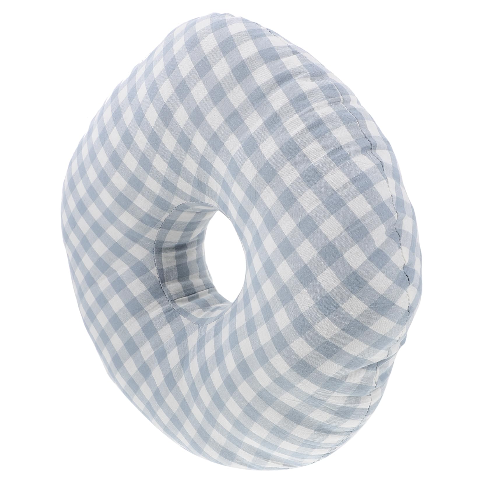 Healeved Breathable Donut Pillow with Ear Hole Design Washable Ear Piercing Support Pillow for Soft Filling for Comfort Portable Ear for Adults