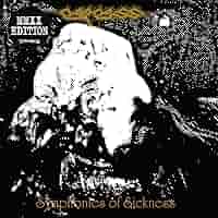 洋楽 Carcass Symphonies Of Sickness LP Carcass - Symphonies Of Sickness Ltd. Black/White Merge