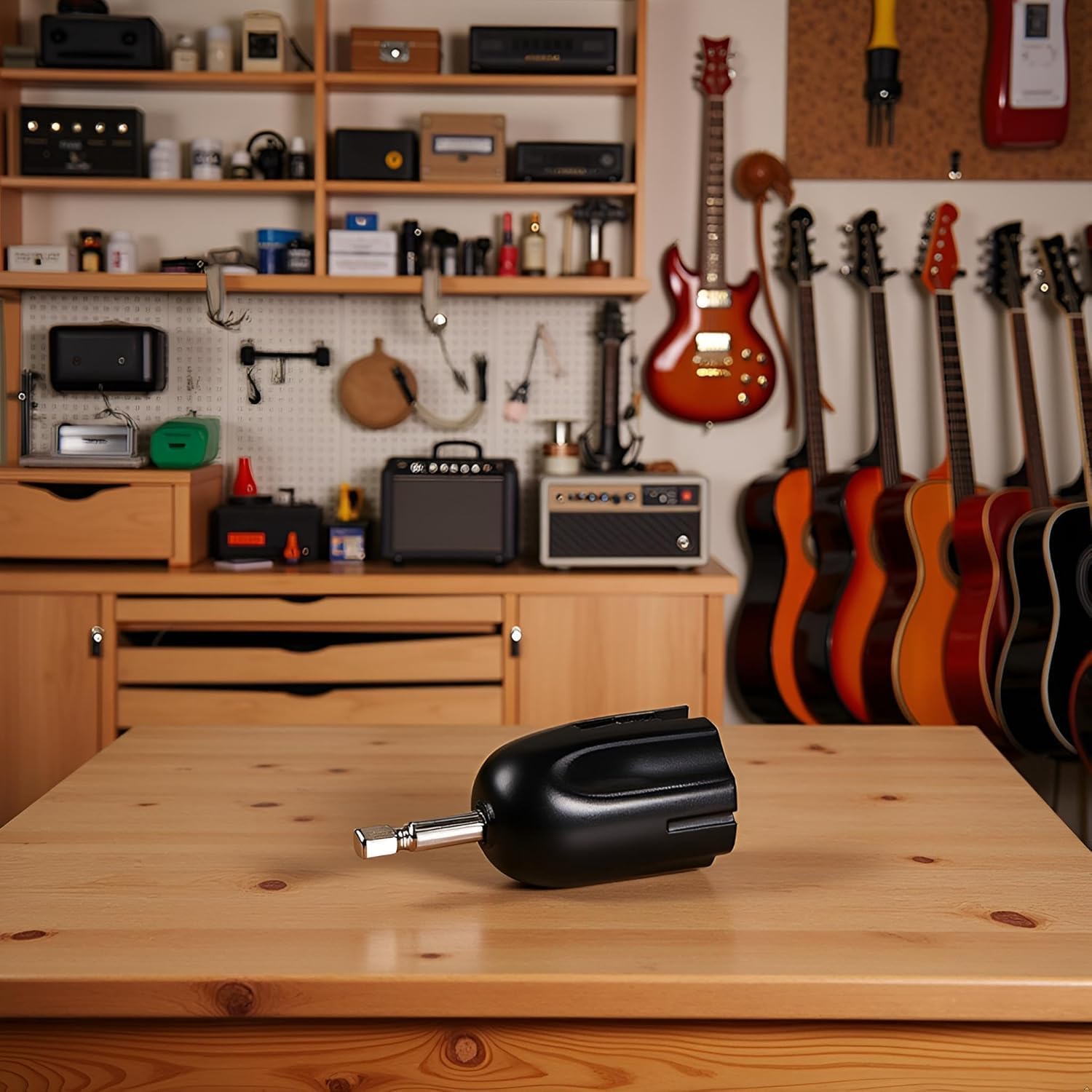 Manivelle de cordes de guitare, outil de tête, perceuse électrique, chevilles d'accordage, extracteur de guitare basse, réparation, entretien, outil de bricolage, accessoires de guitare et de basse
