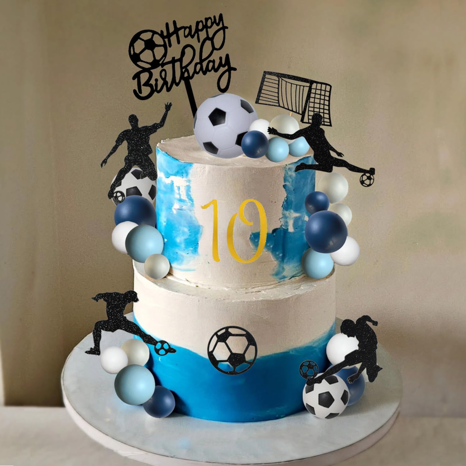 Lot De 48 Décorations De Cupcakes Sur Le Thème Du Rugby Et Du