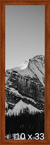 Miniatura 3 de Marco para póster de madera, 10 x 6, perfil #71, tamaño personalizado, Honey