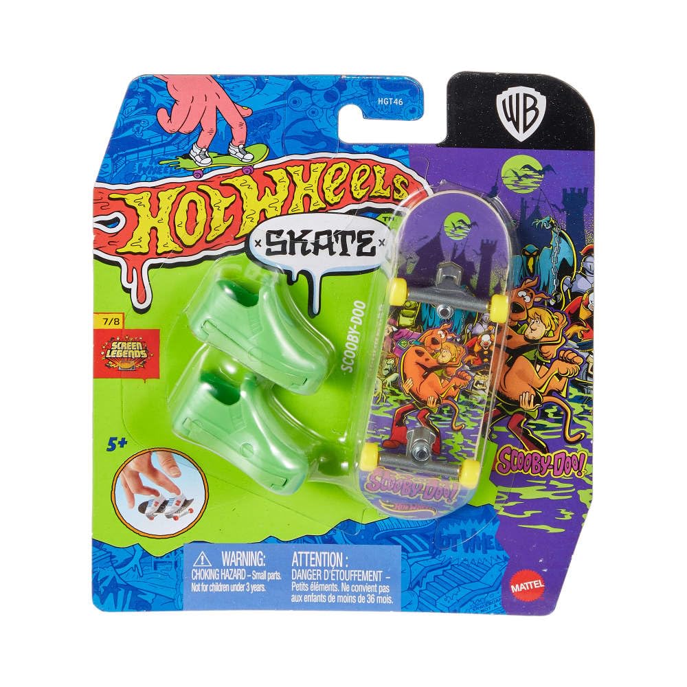 Hot Wheels Skate – Fingerboard Avec Chaussures Amovibles – Collaboration Tony Hawk – Pour Enfants 5 Ans Et Plus – Figues Et Tricks