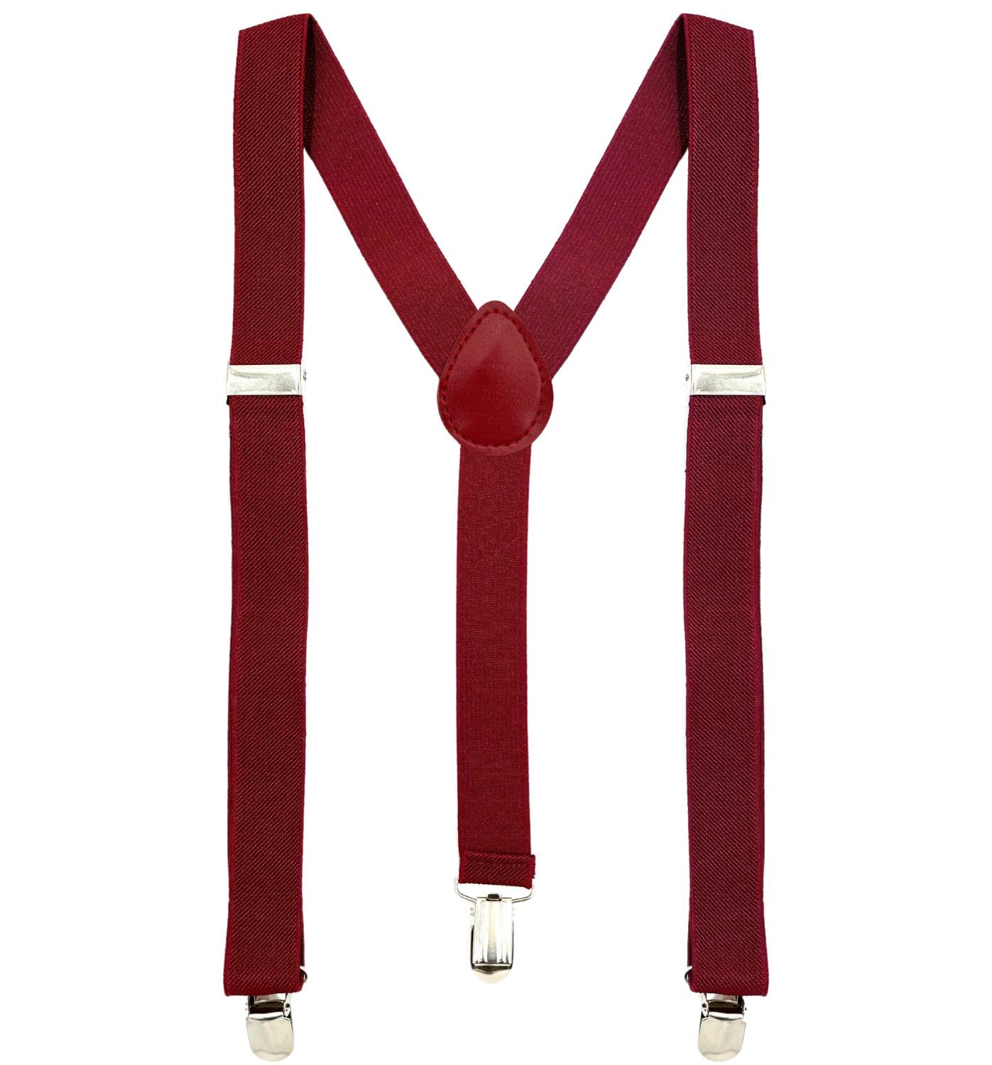 MDSTYLE Suspenders for Men Women &amp; Boys - Adjustable Y-Back with 3 Heavy Duty Clips for Wedding, Tuxedo, Formal &amp; Casual Wear