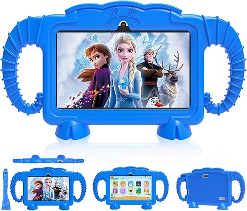 Tableta para niños, tableta de 7 pulgadas para niños, 3 GB+32 GB Android11 tabletas con precarga control parental, aplicación educativa para niños