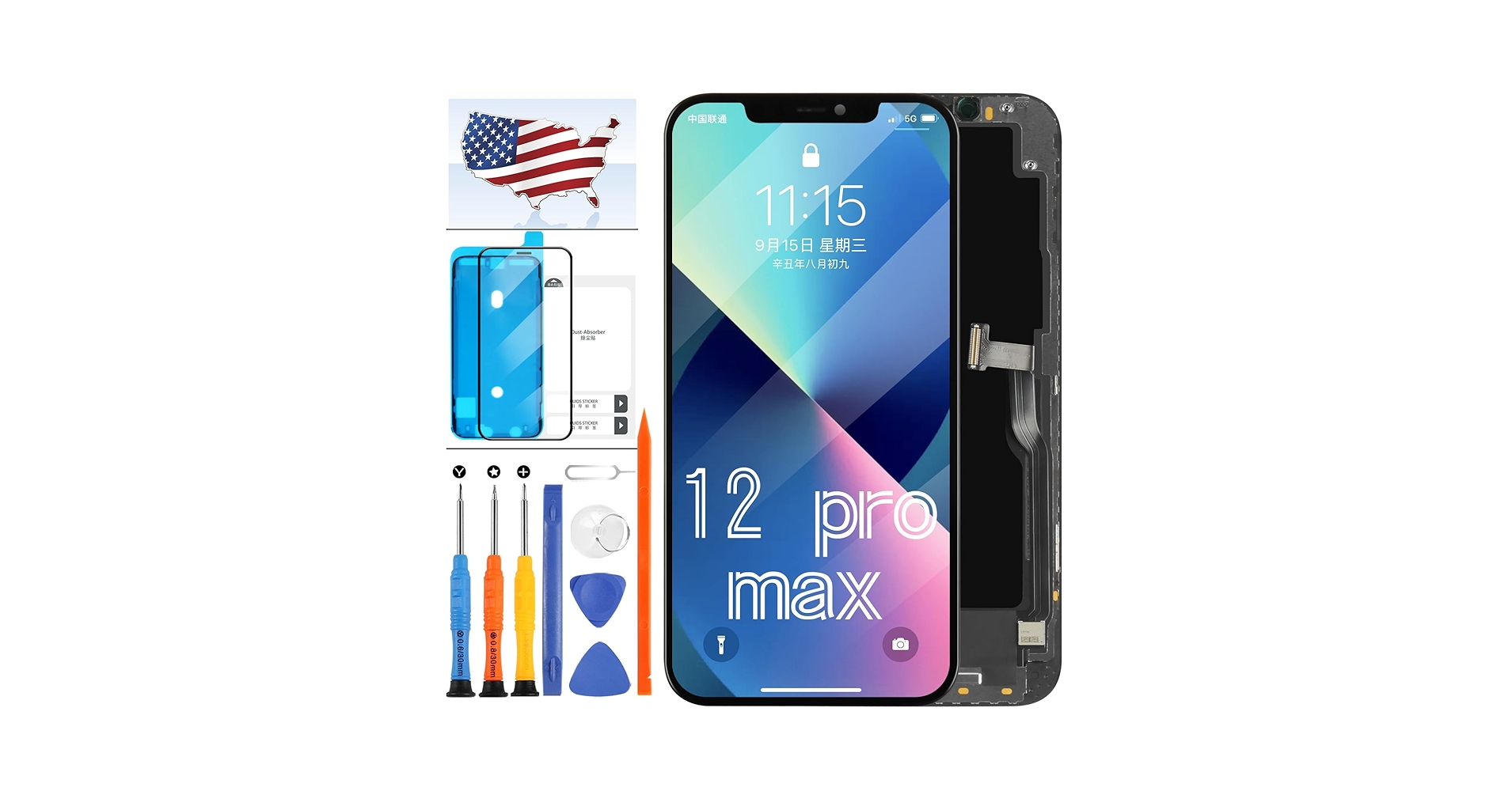 iPhone 12 Pro Max 256GB 新しいディスプレイ Amazon.com: for iPhone 12 PRO MAX LCD Screen Replacement,for