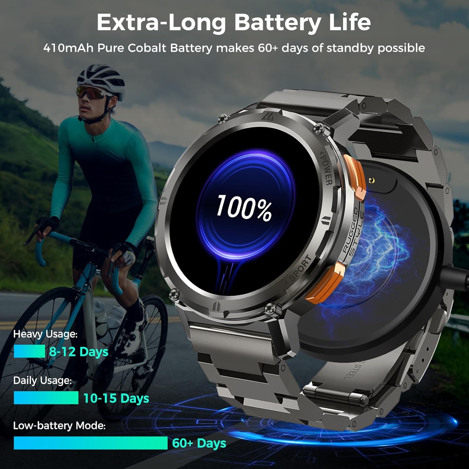 TESOFIT Smartwatch Uomo 1,43 AMOLED Display 60+Giorni Batteria,Orologio Smartwatch Uomo Chiamate e 70 Modalità Sport IP69 Impermeabile,24H Monitor del Sonno per Android Ios(Doppio Cinturino) TESOFIT Smartwatch Uomo 1,43 AMOLED Display 60+Giorni Batteria,Orologio Smartwatch Uomo Chiamate e 70 Modalità Sport IP69 Impermeabile,24H Monitor del Sonno per Android Ios(Doppio Cinturino)