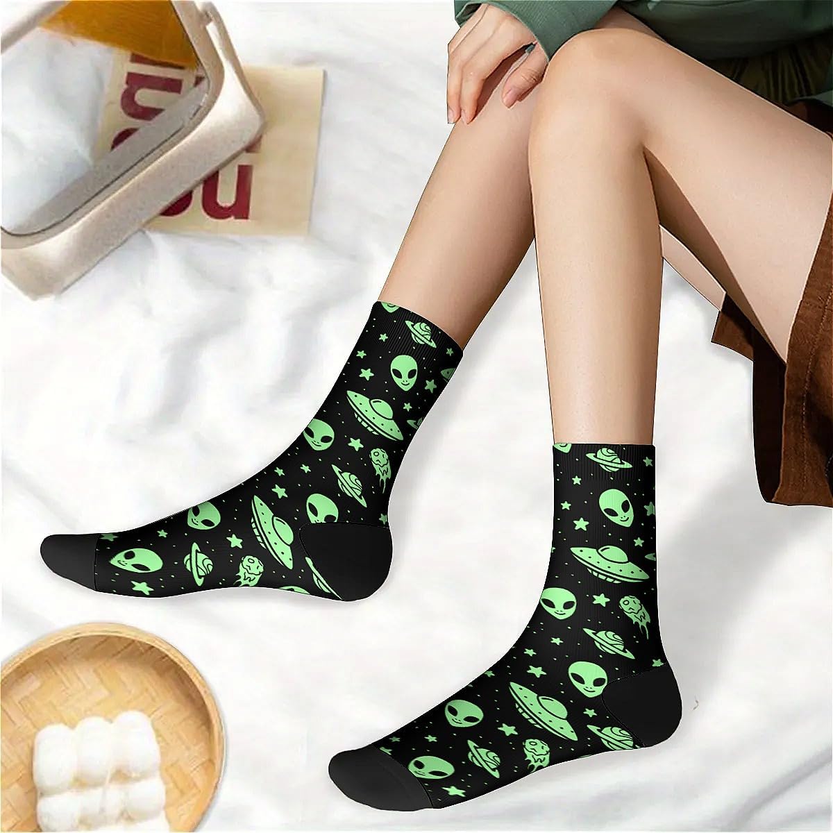 Funny Socks for Men Women Crazy Novelty Crew Socks Casual Athletic Sports Dress Socks - Image 2