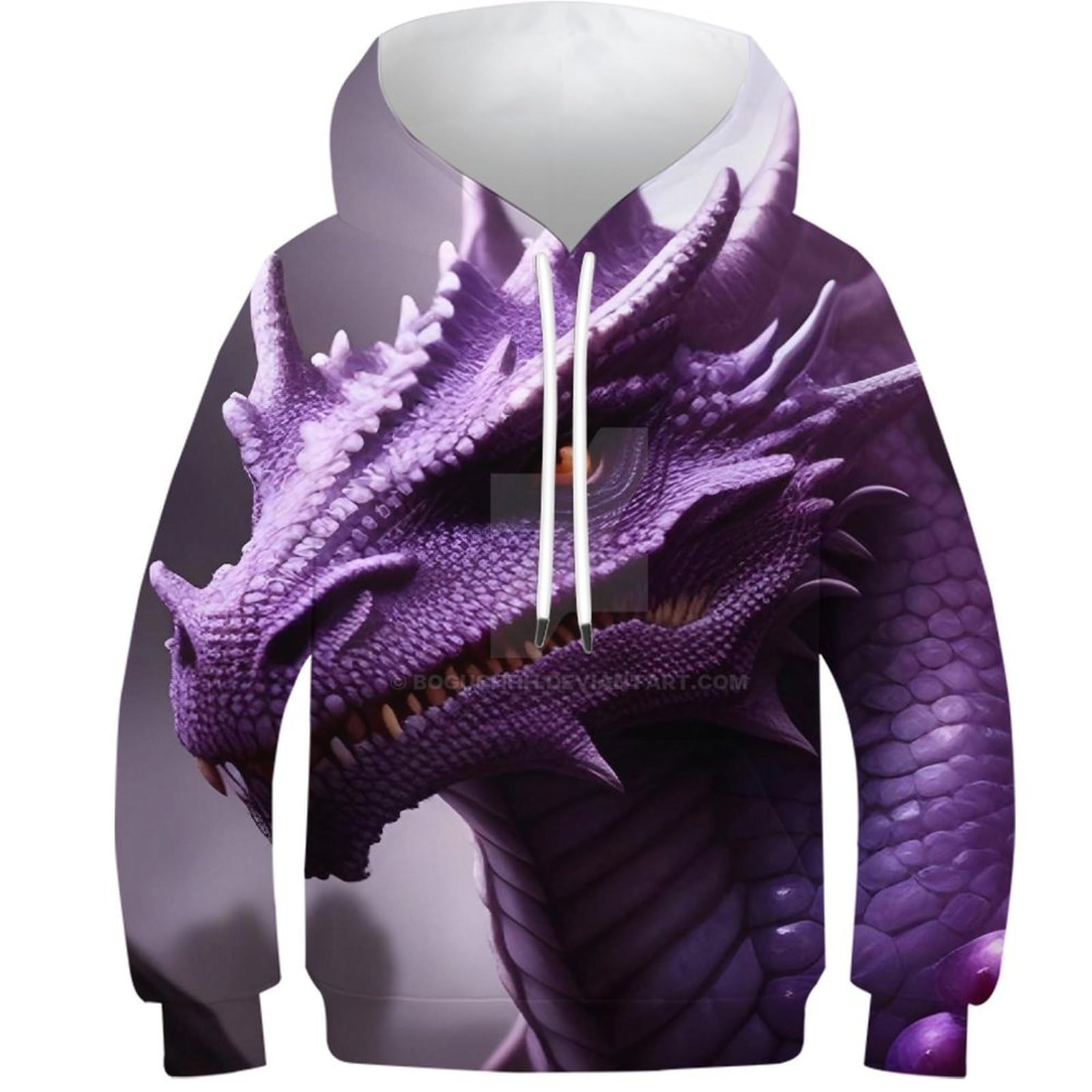 Sweat à capuche Dragon pour enfants de 8 à 10 ans - 7