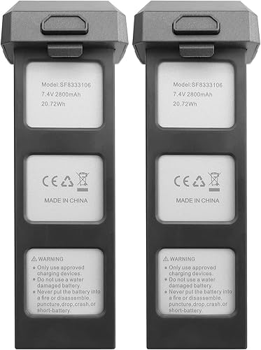 Miniatura 1 de 2 unids 7.4 V 2800 mAh batería de litio para HS720 plegable sin escobillas Quadcopter Accesorios Control remoto Drone batería de litio