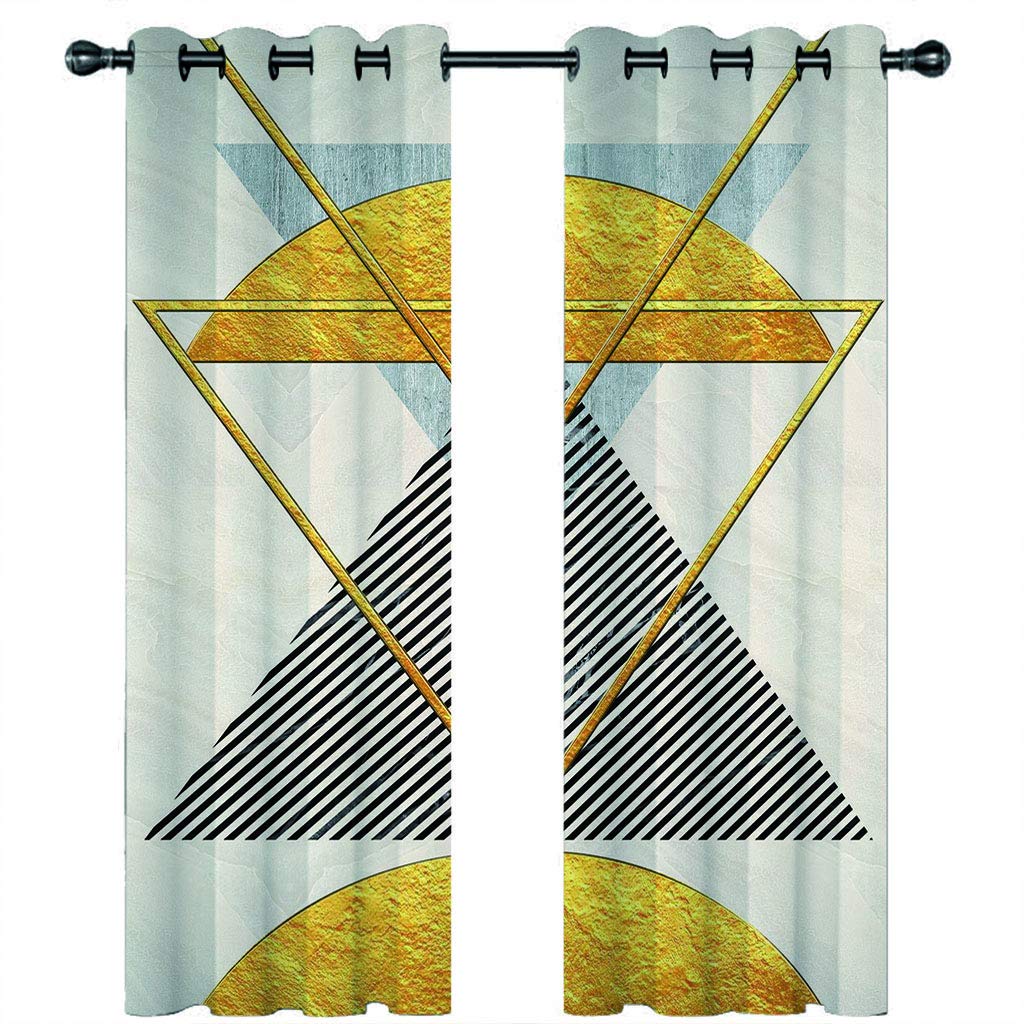 Rideau thermique isolant anti froid 234x230cm occultant pour salon et chambre