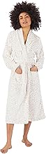 Damart - Women's Thermolactyl Dressing Gown, Ecru Animal White, 38/40 (Manufacturer Size: Small)
