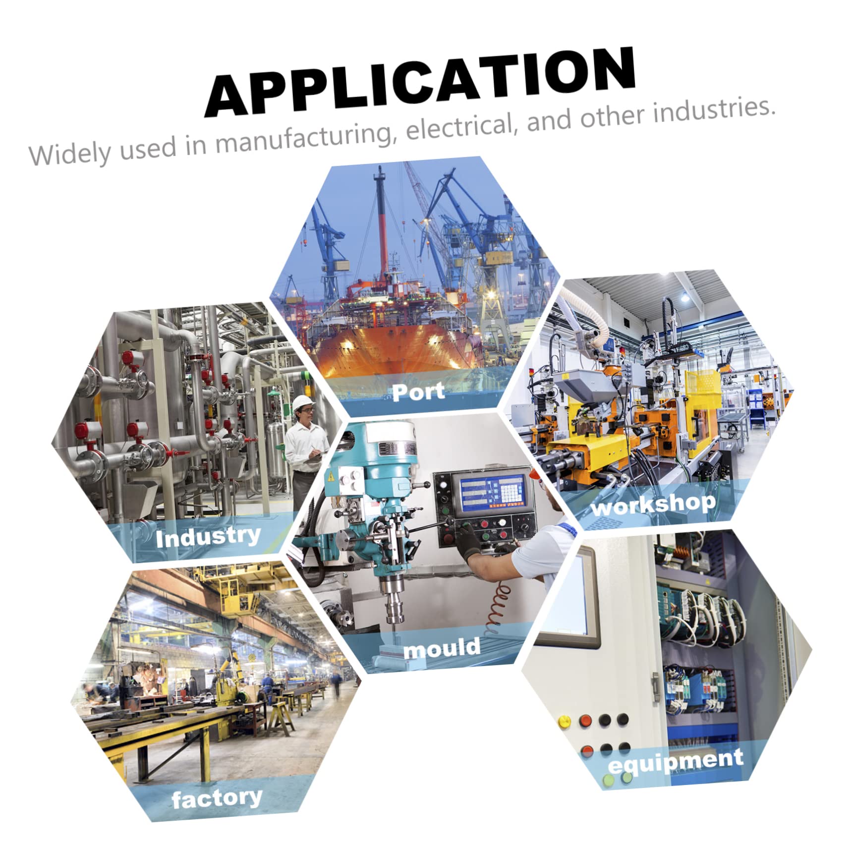 Veemoon Lockout Circuit Safety Buckle Aluminum Alloy Lockout Universal Small Slot Screw Breaker