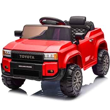 Amazon.co.jp: 電動乗用カー 乗用ラジコン TOYOTA LAND CRUISER
