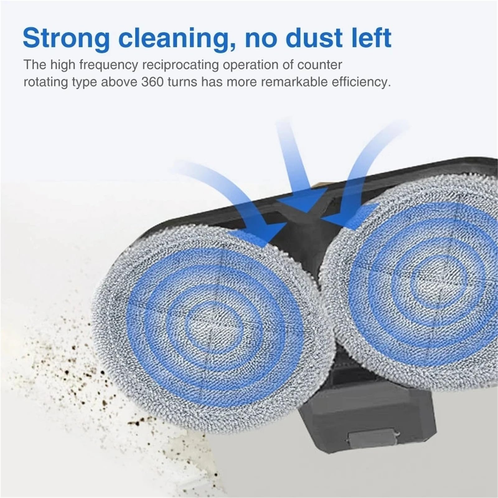 Panni Aspirapolvere,Compatibili for Dyson,Mop Elettrico Lavabile Rimovibile Panno for Pulizia Microfibra Riutilizzabile Facile Installazione Parti Di Ricambio Lavaggio Del Pavimento(24 PCS)