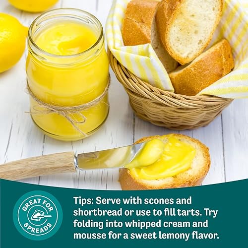 Miniatura 5 de Judees - Mezcla de cuajada y mousse de limón 15 libras ideal para hornear y para untar rápida y fácil añadir a postres y productos horneados sin
