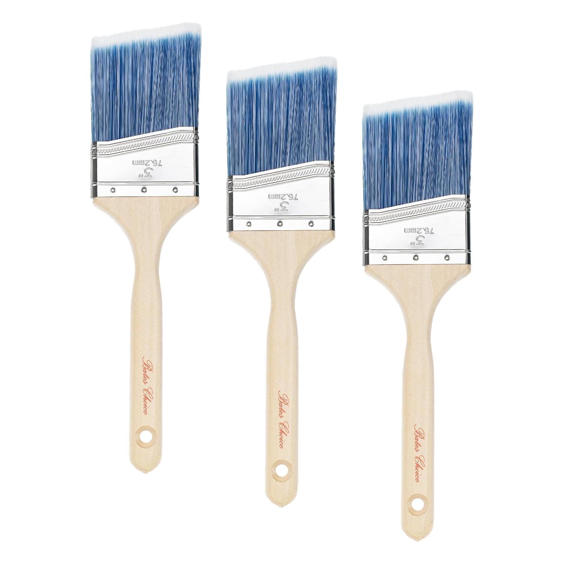 Bates Paint Brushes - 6 Pack for Walls & Projects -26 Bates Paint Brushes - 6 Pack for Walls & Projects -26