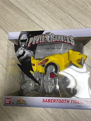 Bandai Power Rangers Legacy - Zord Tigre à Dents De Sabre Avec Figurine - Neuf