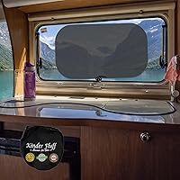 Vista 15 de kinder Fluff Sombras para Ventanas de Coche (4Pack) - La Única Sombra Solar Certificada para Ventanas de Coche para Bebés, Comprobada para Bloquear